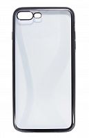 Купить Чехол-накладка для iPhone 7/8/SE HOCO GLINT electroplated TPU черная оптом, в розницу в ОРЦ Компаньон