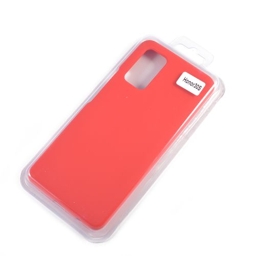 Чехол-накладка для HUAWEI Honor 30S VEGLAS SILICONE CASE закрытый красный (1)																							 оптом, в розницу Центр Компаньон фото 2