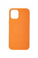 Купить Чехол-накладка для iPhone 12 Mini SILICONE TPU поддержка MagSafe оранжевый коробка оптом, в розницу в ОРЦ Компаньон