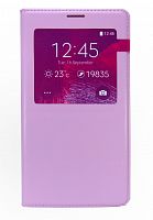 Чехол-книжка для Samsung N910С HOCO ORIGINAL розовый ГОРИЗ - фото