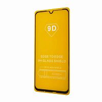 Защитное стекло для HUAWEI Honor 10i/20 Lite FULL GLUE VEGLAS YELLOW картон черный - фото