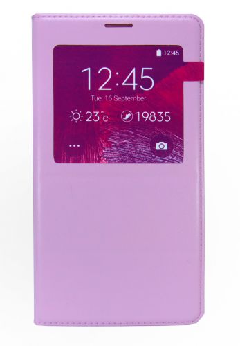 Чехол-книжка для Samsung N910С HOCO ORIGINAL розовый ГОРИЗ - оптовая продажа Чехол-книжка для Samsung N910С HOCO ORIGINAL розовый ГОРИЗ - фото