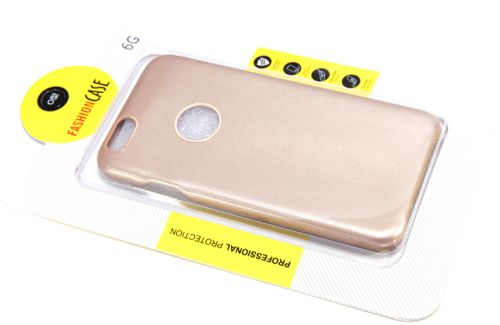 Чехол-накладка для iPhone 6/6S AiMee КОЖА Золотые вставки золото оптом, в розницу Центр Компаньон фото 2