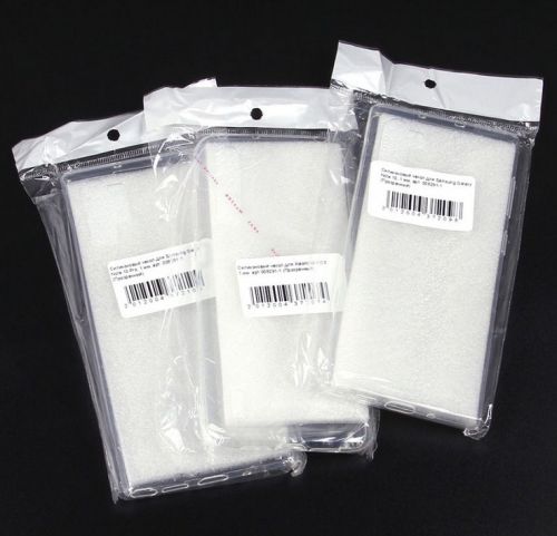Чехол-накладка для Samsung N970 Note 10 FASHION TPU 1мм 008291-1 прозрачный оптом, в розницу Центр Компаньон фото 3