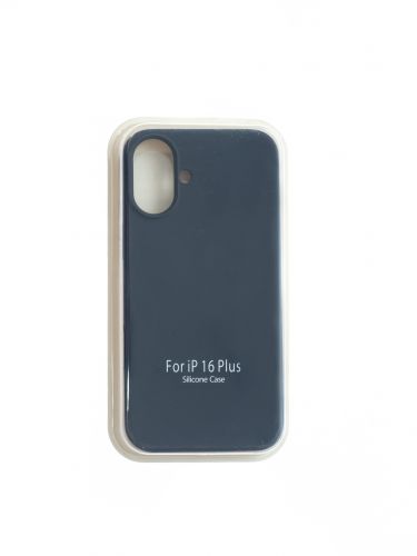 Чехол-накладка для iPhone 16 Plus VEGLAS SILICONE CASE закрытый темно-синий (8) - оптовая продажа фото 2 Чехол-накладка для iPhone 16 Plus VEGLAS SILICONE CASE закрытый темно-синий (8) - фото фото 2
