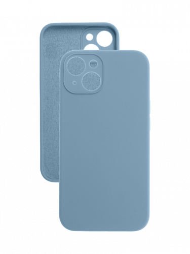 Чехол-накладка для iPhone 14 VEGLAS SILICONE CASE Защита камеры сиренево-голубой (5) - оптовая продажа Чехол-накладка для iPhone 14 VEGLAS SILICONE CASE Защита камеры сиренево-голубой (5) - фото