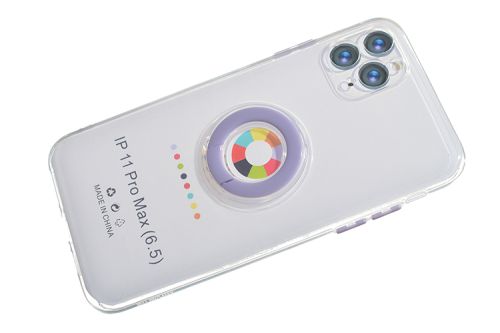 Чехол-накладка для iPhone 11 Pro Max NEW RING TPU сиреневый оптом, в розницу Центр Компаньон фото 3