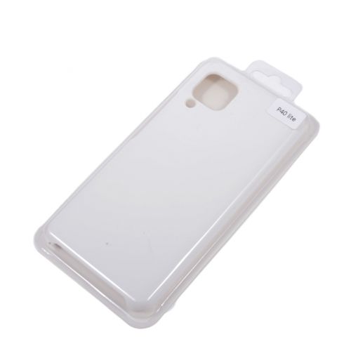 Чехол-накладка для HUAWEI P40 Lite SILICONE CASE NL белый (9) - фото фото 2