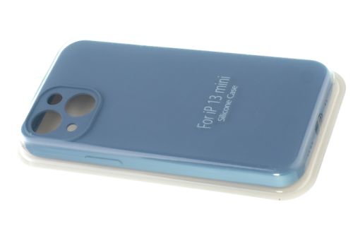 Чехол-накладка для iPhone 13 Mini VEGLAS SILICONE CASE NL Защита камеры голубовато серый (46) оптом, в розницу Центр Компаньон фото 2