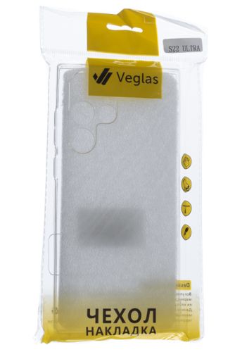 Чехол-накладка для Samsung S908B S22 Ultra VEGLAS Air прозрачный оптом, в розницу Центр Компаньон фото 3