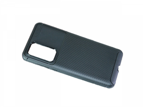 Чехол-накладка для HUAWEI P40 BECATION BEETLES CARBON TPU ANTISHOCK черный - фото фото 2