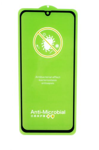 Защитное стекло для Samsung M317F M31S FULL GLUE ANTIBACTERIAL коробка черный - фото фото 2