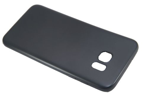 Чехол-накладка для Samsung G935 S7 edge FASHION TPU матовый черный оптом, в розницу Центр Компаньон фото 2