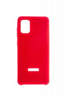 Купить Чехол-накладка для Samsung A315F A31 SILICONE CASE OP красный (1) оптом, в розницу в ОРЦ Компаньон