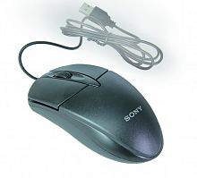 Купить Проводная мышь SONY CHARM S-01 черная оптом, в розницу в ОРЦ Компаньон