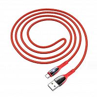 Купить Кабель USB-Micro USB HOCO U89 Safeness 2.4A 1.2м красный оптом, в розницу в ОРЦ Компаньон