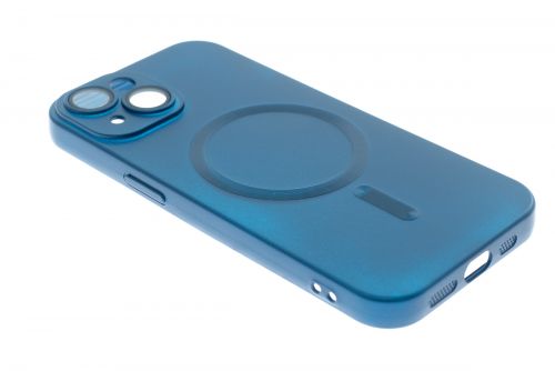 Чехол-накладка для iPhone 15 VEGLAS Lens Magnetic синий оптом, в розницу Центр Компаньон фото 2