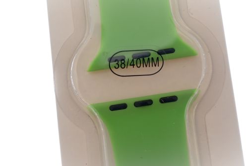 Ремешок для Apple Watch Sport 38/40/41mm салатовый (42) оптом, в розницу Центр Компаньон фото 2