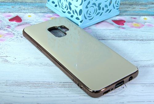 Чехол-накладка для Samsung G960F S9 ELECTROPLATED TPU+PET золото - фото фото 3