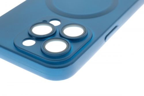 Чехол-накладка для iPhone 15 Pro VEGLAS Lens Magnetic синий оптом, в розницу Центр Компаньон фото 3