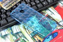 Купить Чехол-накладка для XIAOMI Redmi 4X JZZS Diamond TPU синяя оптом, в розницу в ОРЦ Компаньон