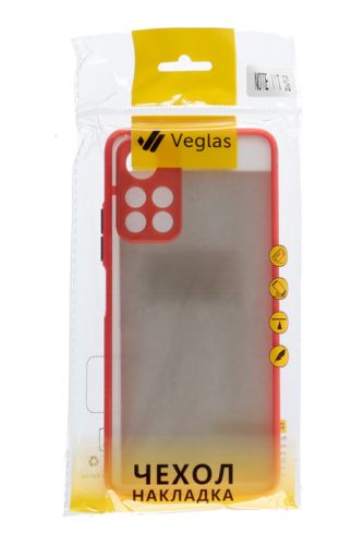 Чехол-накладка для XIAOMI Redmi Note 11 VEGLAS Fog красный оптом, в розницу Центр Компаньон фото 3