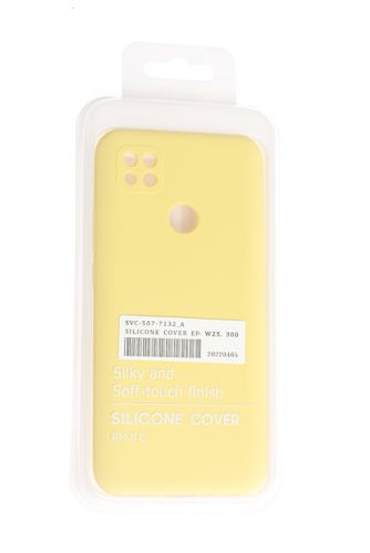 Чехол-накладка для XIAOMI Redmi 9C SILICONE CASE NL OP закрытый желтый (20) оптом, в розницу Центр Компаньон фото 4