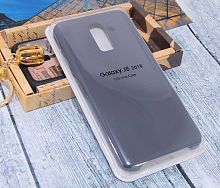 Купить Чехол-накладка для Samsung J810F J8 2018 SILICONE CASE темно-синий оптом, в розницу в ОРЦ Компаньон