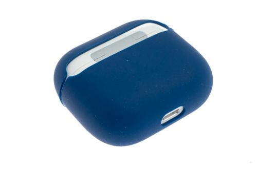 Чехол для наушников Airpods 3 Silicone без карабина темно-синий - оптовая продажа фото 2 Чехол для наушников Airpods 3 Silicone без карабина темно-синий - фото фото 2