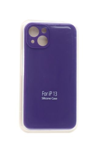 Чехол-накладка для iPhone 13 SILICONE CASE Защита камеры фиолетовый (45) оптом, в розницу Центр Компаньон