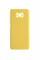 Купить Чехол-накладка для XIAOMI Poco X3 NFC SILICONE CASE OP закрытый желтый (20) оптом, в розницу в ОРЦ Компаньон