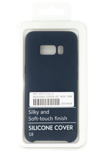Чехол-накладка для Samsung G950H S8 SILICONE CASE OP темно-синий (8) оптом, в розницу Центр Компаньон фото 4