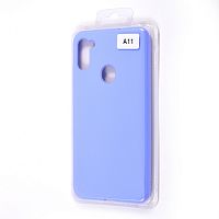 Купить Чехол-накладка для Samsung A115F A11 VEGLAS SILICONE CASE закрытый сиреневый (13) оптом, в розницу в ОРЦ Компаньон