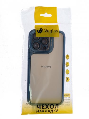 Чехол-накладка для iPhone 13 Pro VEGLAS Bracket Lens синий оптом, в розницу Центр Компаньон фото 4