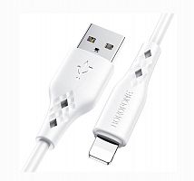 Купить Кабель USB Lightning 8Pin BOROFONE BX48 2.4A 1м белый оптом, в розницу в ОРЦ Компаньон