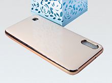 Купить Чехол-накладка для Samsung M10 ELECTROPLATED TPU+PET розовый оптом, в розницу в ОРЦ Компаньон