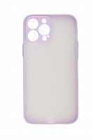 Чехол-накладка для iPhone 13 Pro Max VEGLAS Fog сиреневый - фото