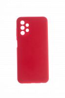 Чехол-накладка для Samsung A135F A13 SILICONE CASE OP закрытый красный (1) - фото