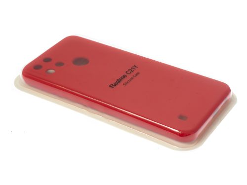 Чехол-накладка для REALME C21Y VEGLAS SILICONE CASE закрытый красный (1) - оптовая продажа фото 2 Чехол-накладка для REALME C21Y VEGLAS SILICONE CASE закрытый красный (1) - фото фото 2
