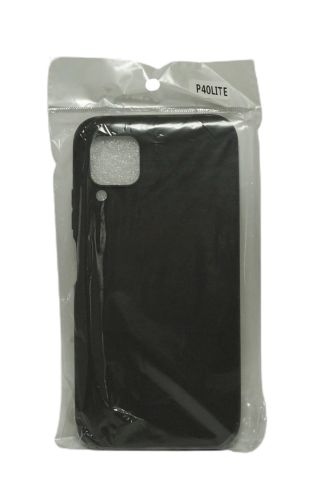 Чехол-накладка для HUAWEI P40 Lite FASHION TPU матовый черный оптом, в розницу Центр Компаньон фото 3