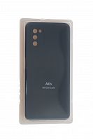 Чехол-накладка для Samsung A037F A03S SILICONE CASE закрытый черный (3) - фото