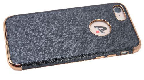 Чехол-накладка для iPhone 7/8/SE  ANYLAND TPU+Кожа черный оптом, в розницу Центр Компаньон фото 3