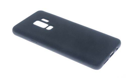Чехол-накладка для Samsung G965F S9 Plus SILICONE CASE OP закрытый черный (3) оптом, в розницу Центр Компаньон фото 2