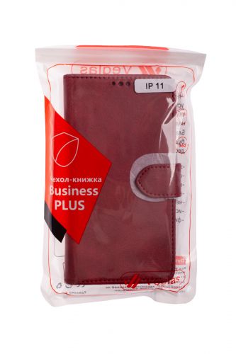 Чехол-книжка для iPhone 11 VEGLAS BUSINESS PLUS красный - фото фото 9