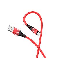 Купить Кабель USB-Micro USB HOCO U46 Tricyclic 2.0A 1м красный оптом, в розницу в ОРЦ Компаньон
