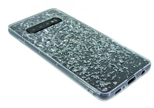 Чехол-накладка для Samsung G975F S10 Plus GLITTER TPU серебро оптом, в розницу Центр Компаньон фото 2