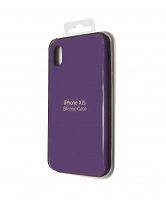 Купить Чехол-накладка для iPhone XR SILICONE CASE темно-сиреневый (30) оптом, в розницу в ОРЦ Компаньон