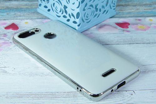 Чехол-накладка для Samsung Note 10 ELECTROPLATED TPU+PET белый оптом, в розницу Центр Компаньон фото 3