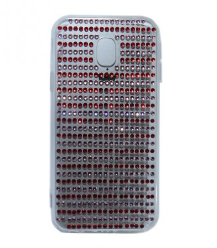 Чехол-накладка для SAMSUNG J330 YOUNICOU стразы LINES PC+TPU Вид 8 - оптовая продажа фото 3 Чехол-накладка для SAMSUNG J330 YOUNICOU стразы LINES PC+TPU Вид 8 - фото фото 3