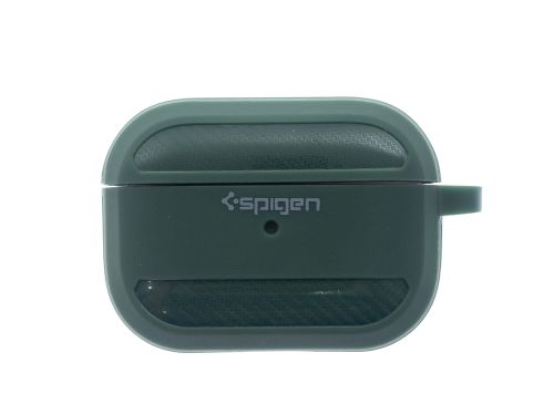 Чехол для наушников Airpods Pro Spigen зеленый - оптовая продажа Чехол для наушников Airpods Pro Spigen зеленый - фото